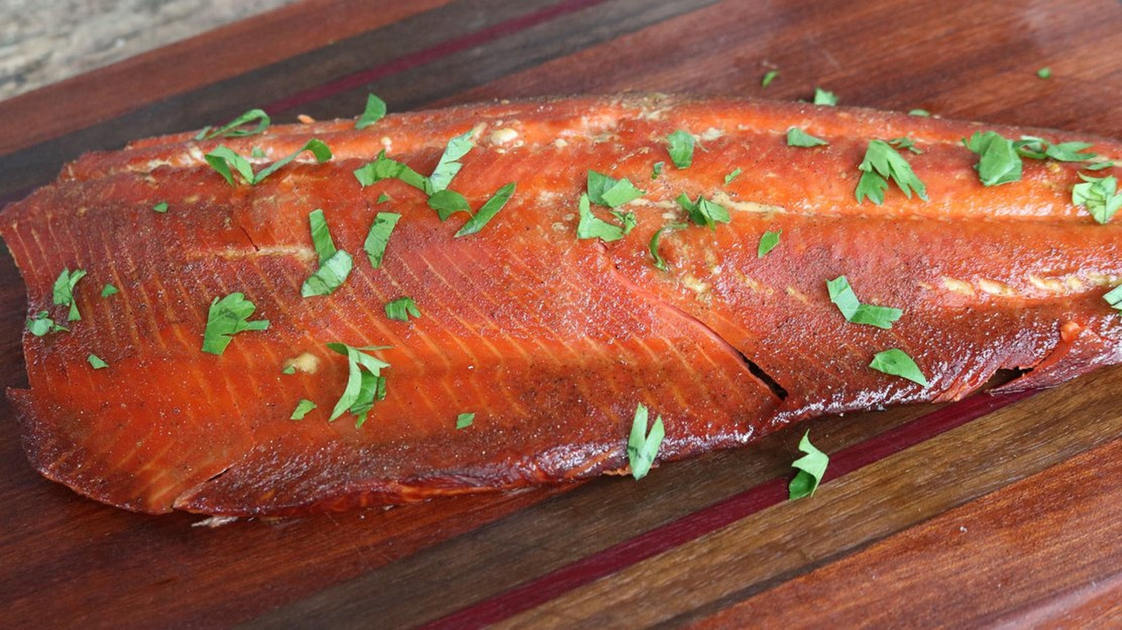 Cherry-Rubbed Salmon on the Pit Barrel Cooker