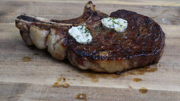 Ribeye Steak with Cowboy Butter - Armadillo Pepper