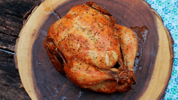 Beer-Brined Chicken in the Big Easy Oil-Less Fryer - Armadillo Pepper
