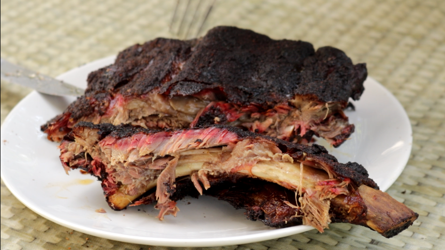 Smoked Beef Back Ribs with Oakridge BBQ Black OPs Brisket Rub