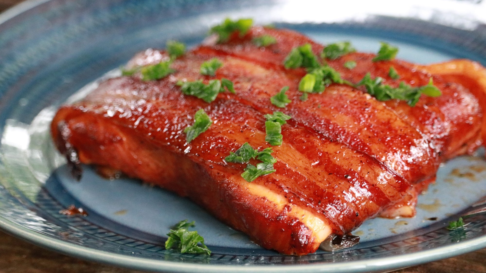 Bacon-Wrapped Smoked Salmon