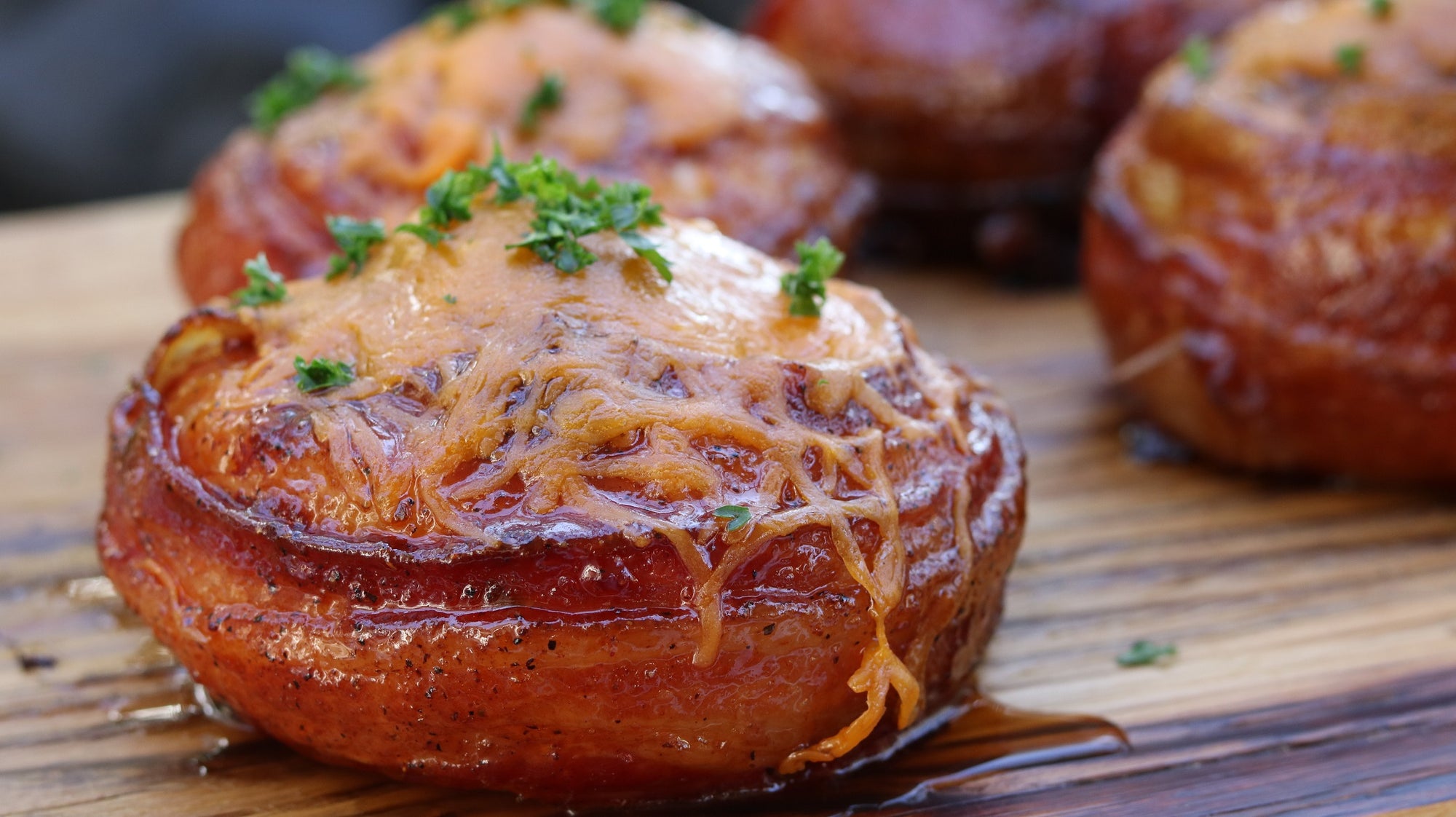 Bacon-Wrapped Onion Bombs