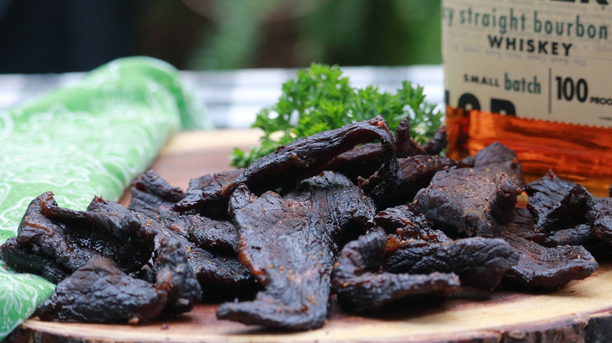 Bourbon Beef Jerky