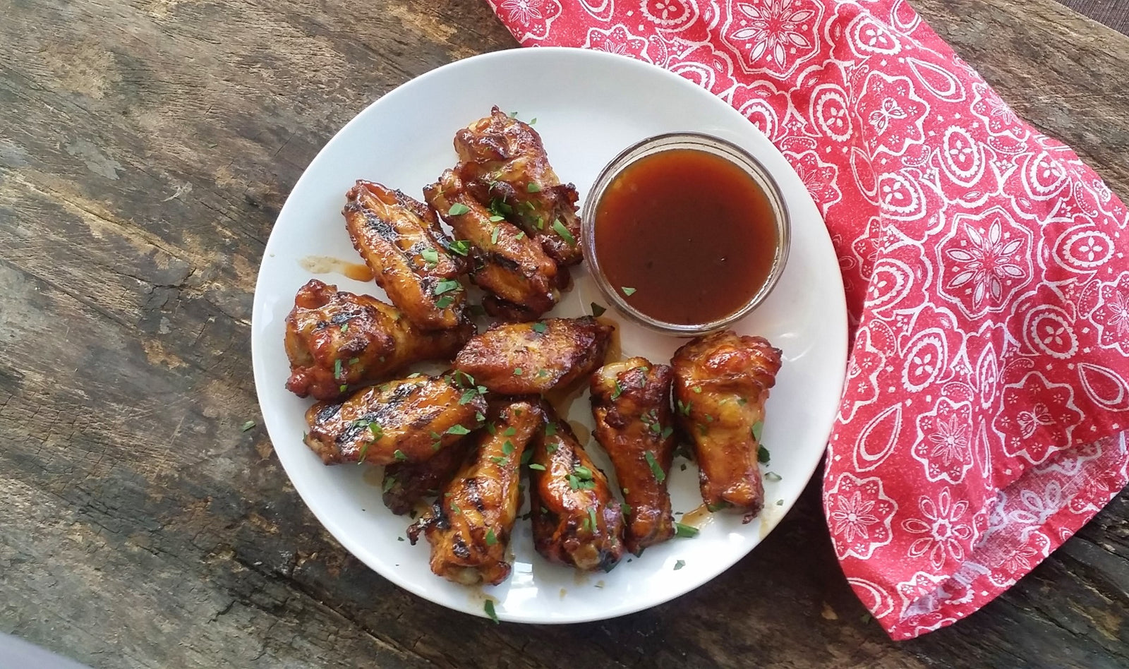 Sweet & Spicy Chicken Wings