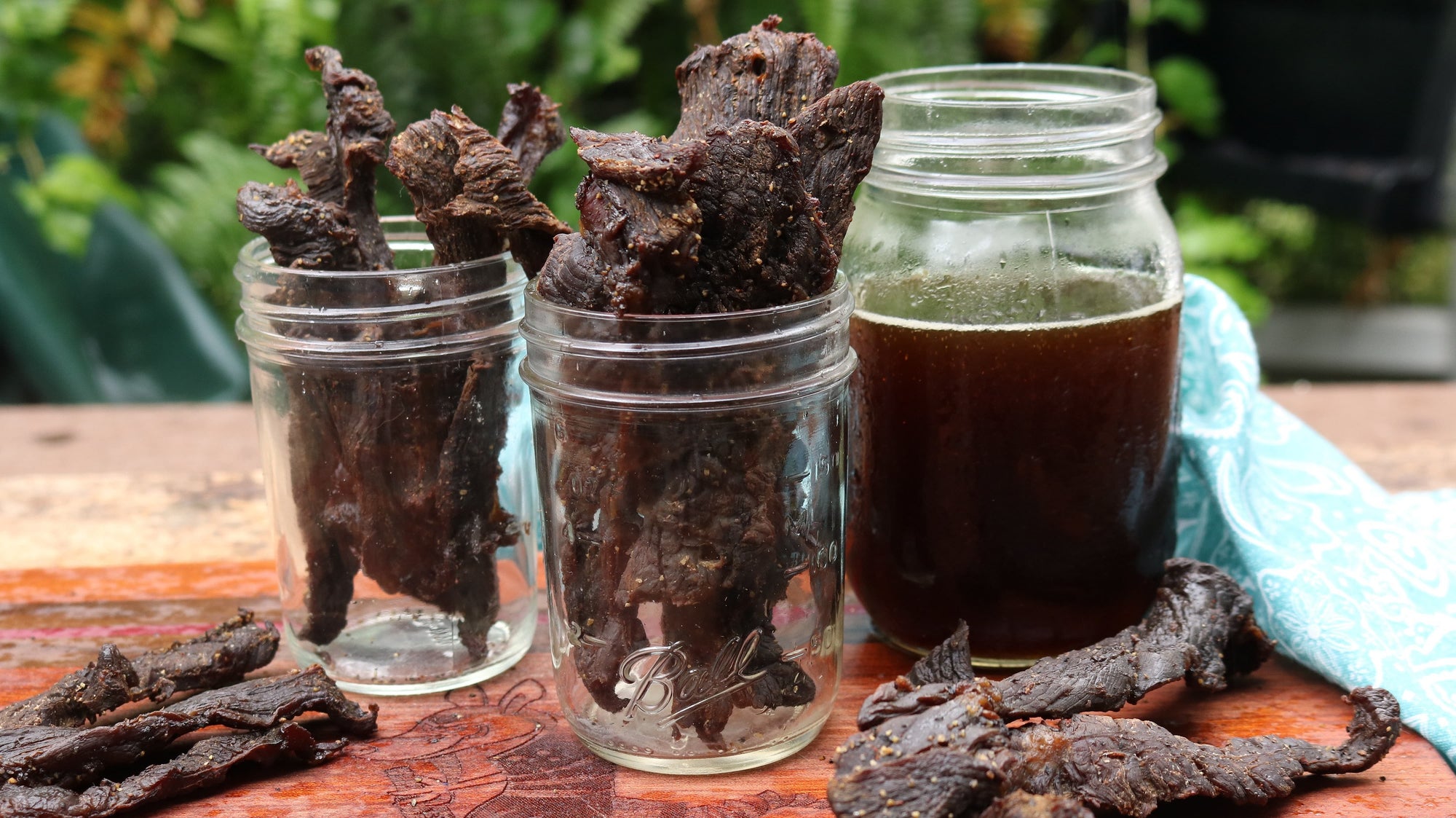 Beer Peppered Beef Jerky