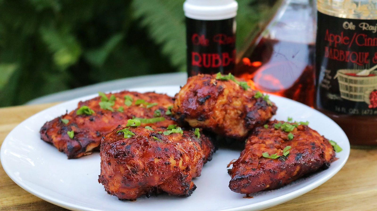 Ole Ray's Brandied Apple-Cinnamon Chicken