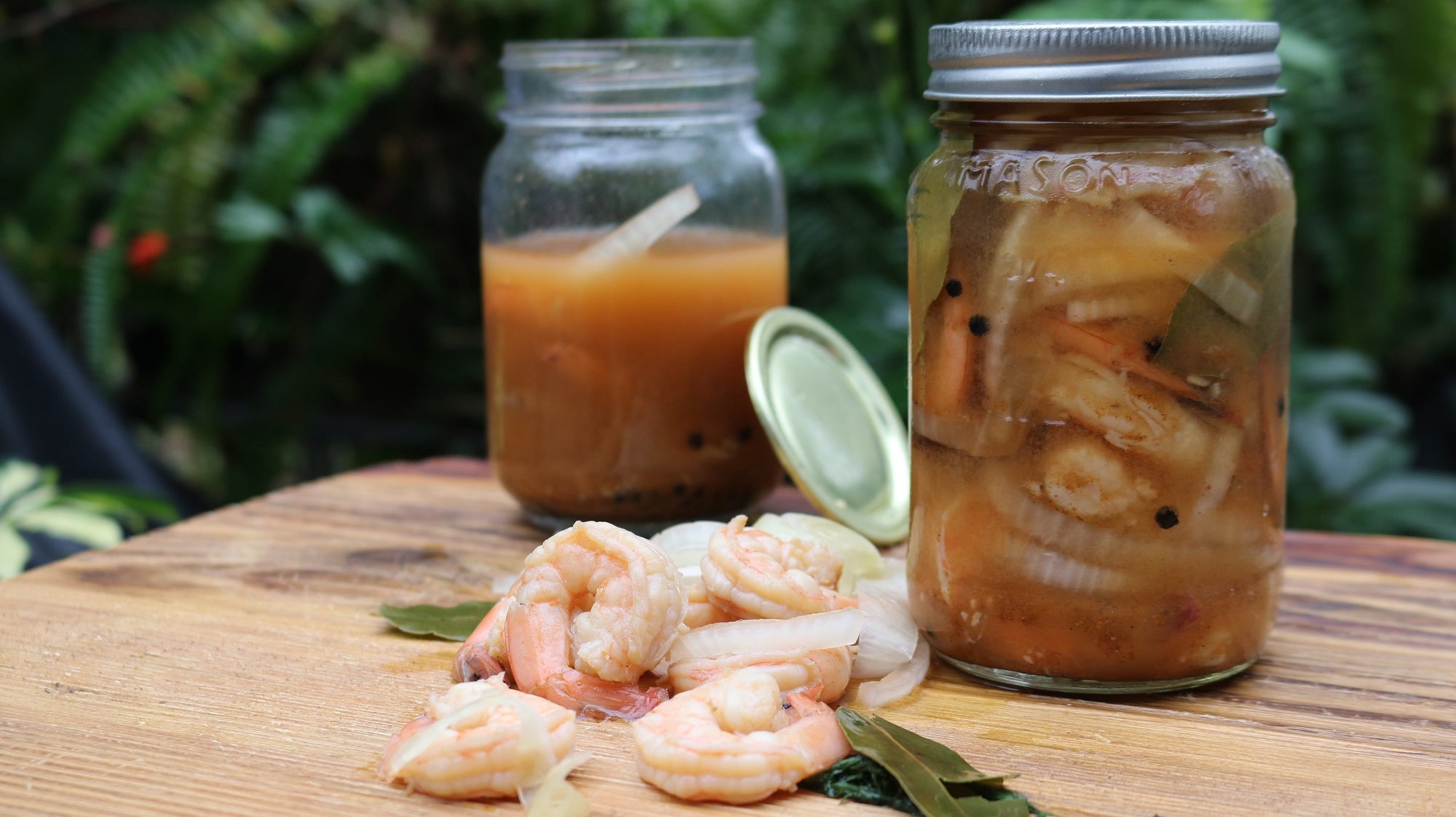 Pickled Shrimp & Onions