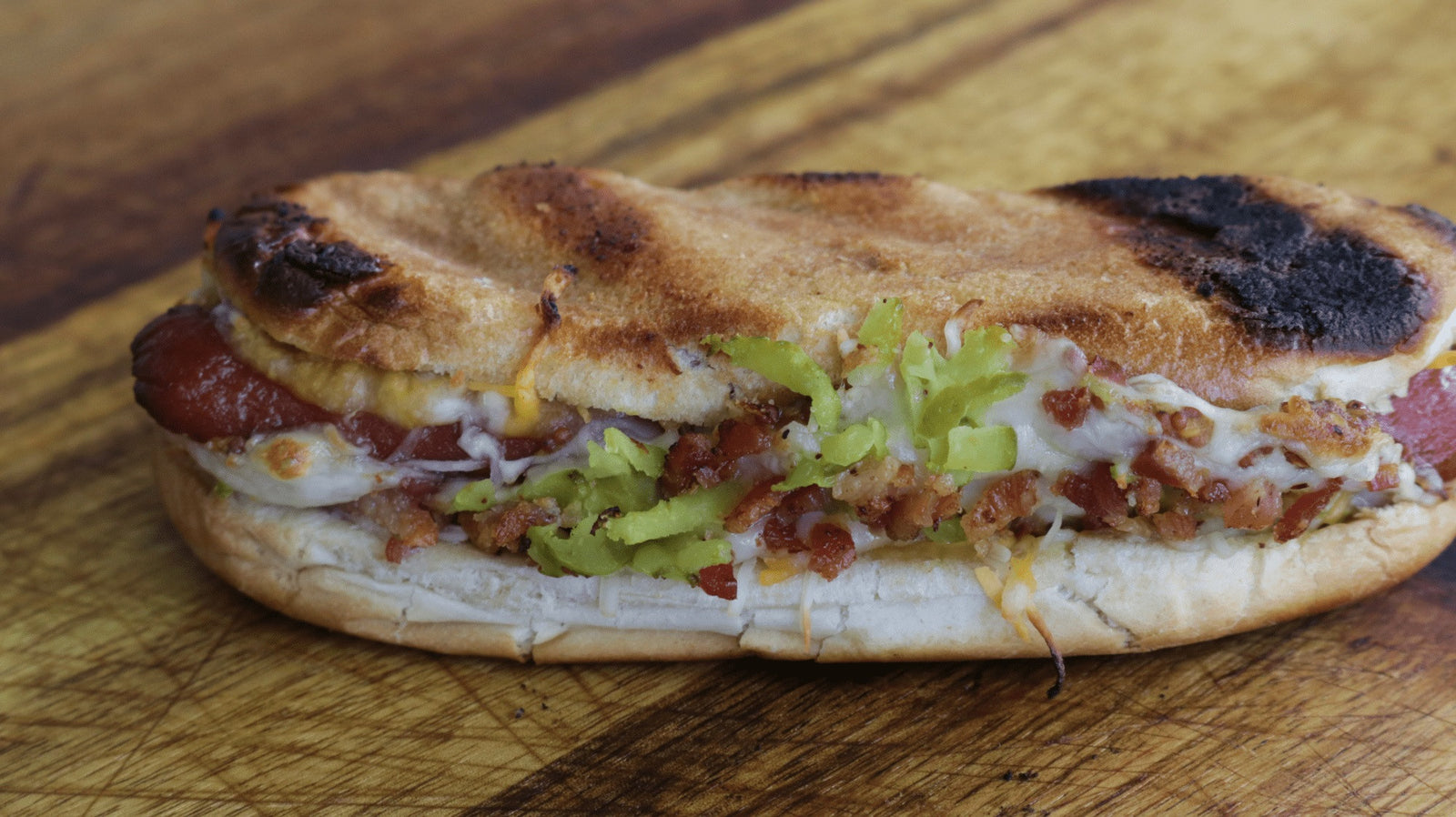 Grilled Cheese Hot Dog