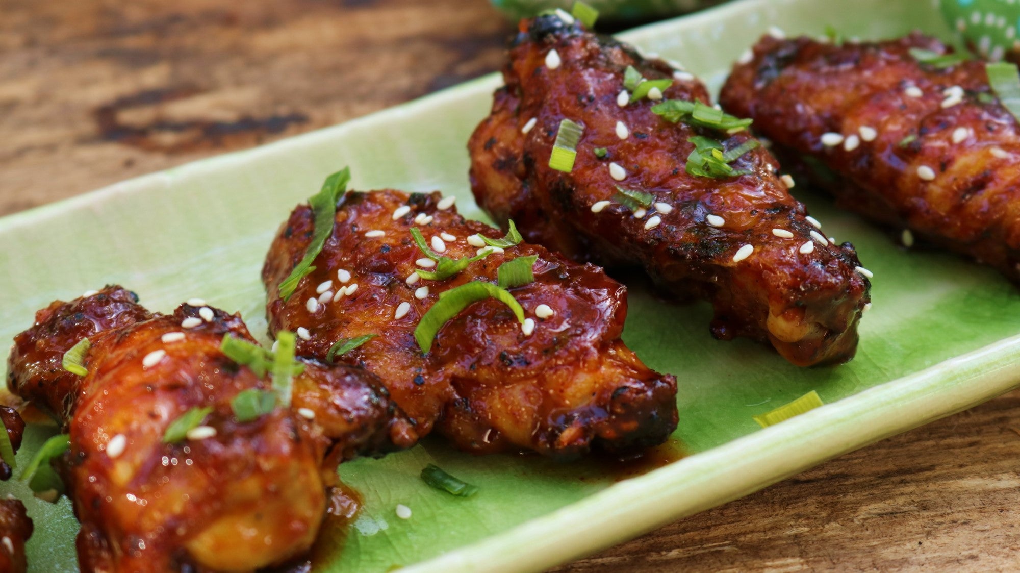 Korean Gochujang Chicken Wings