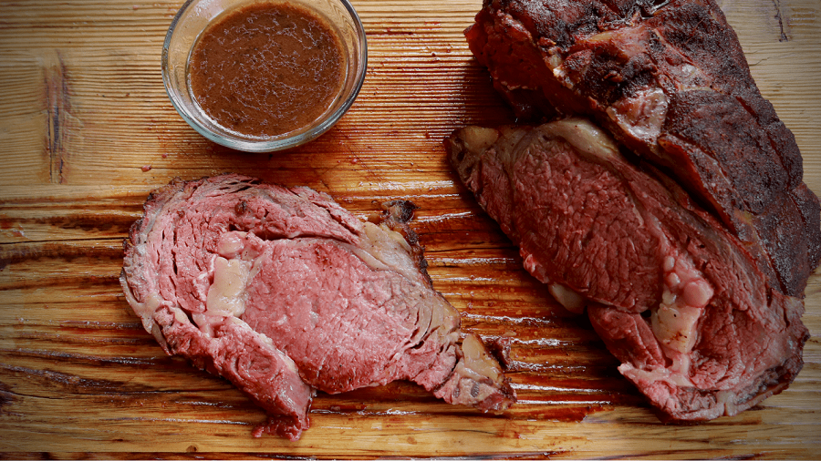 Smoked Prime Rib on Pit Boss Pellet Grill